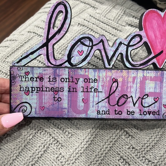 LOUISE CAREY WOODEN WALL ART - Picture 6 of 8